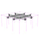 Permanent 9 Square Castle Squares in pink