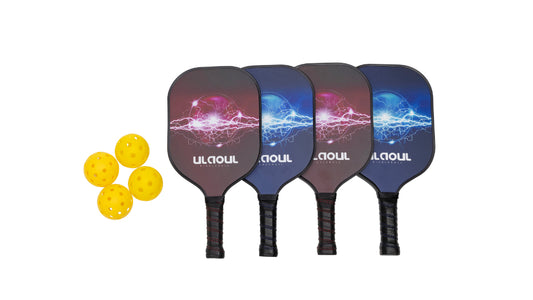 graphite pickleball paddles and wiffle balls