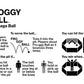 how to play gaga ball infographic. players hold the net. ball is served. don't get hit by the ball below the knee
