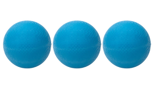 Three official blue Froggy gaga ball balls