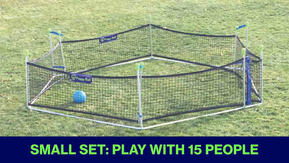 portable gaga ball pit with net